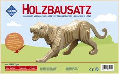 Cover PEBARO 859/1 - Holzbausatz Tiger, 57 Teile, Holzkonstruktion zum Zusammenstecken