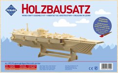 Cover PEBARO 872 - Holzbausatz Flugzeugträger, 165 Teile, Holzkonstruktion zum Zusammenstecken