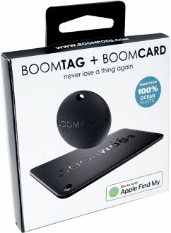 Boompods Tag & Card Bundle Pack Black