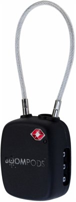 Boompods LOCK TSA Bag Tracker Black