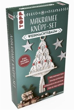 Makramee Knüpf-Set Weihnachtsbaum   (Restauflage)