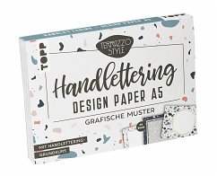 Handlettering Design Paper Block Terrazzo A5 