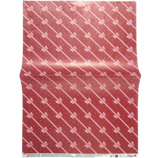 Paper Patch, Put a Bow on it, Schleifen rot-weiß, FSC MIX Paper Patch, Put a Bow on it, Schleifen rot-weiß, FSC MIX