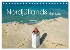 Nordjütlands Highlights (Tischkalender 2025 DIN A5 quer), CALVENDO Monatskalender