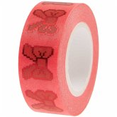 Tape Bows, Pixels, Neon Pink, FSC MIX, 1,5 cm x 10 m