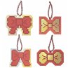 Geschenkanhänger M, Schleifen, Pixel,... - Bild 1
