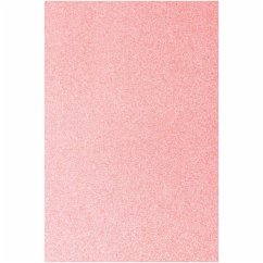 Glitterkarton Neon Peach 50 x 70 cm, FSC MIX