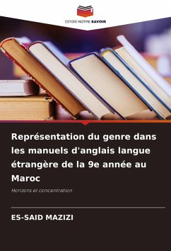 Représentation du genre dans les manuels d'anglais langue étrangère de la 9e année au Maroc - MAZIZI, ES-SAID