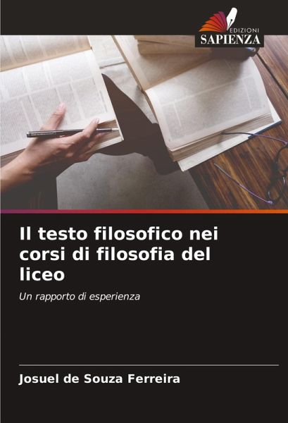 Il testo filosofico nei corsi di filosofia del liceo Il testo filosofico nei corsi di filosofia del liceo