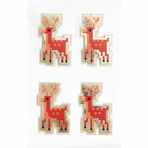 3D Sticker Rentiere, Pixel, FSC MIX