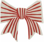 Serviette Schleife, Streifen, FSC MIX