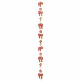 Genähte Girlande Schleifen, Classic, FSC MIX, Länge 2,3 m