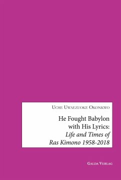 Cover He fought Babylon with his lyrics: Life and times of Ras Kimono 1958-2018
