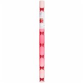 Geschenkpapier Pixel Schleifen, Neon Pink, FSC MIX
