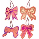 Geschenkanhänger L, Schleifen, Airbrush, FSC MIX