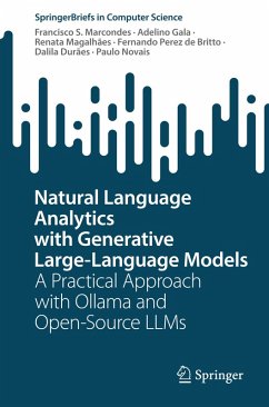 Natural Language Analytics with Generative Large-Language Models - Marcondes, Francisco S.;Gala, Adelino;Magalhães, Renata