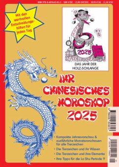 Cover Ihr Chinesisches Horoskop 2025