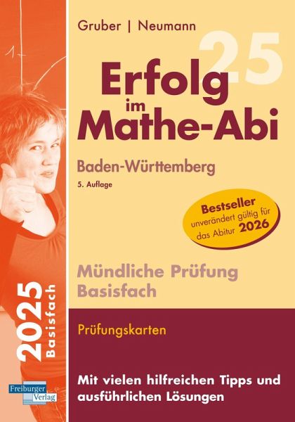 Erfolg im Mathe-Abi Mündliche Prüfung Basisfach Baden-Württemberg