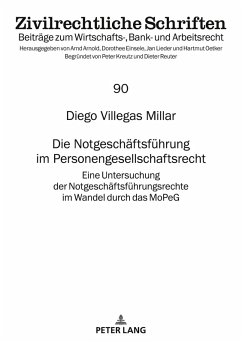 Cover Die Notgeschäftsführung im Personengesellschaftsrecht