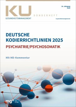 Cover Deutsche Kodierrichtlinien für die Psychiatrie/Psychosomatik 2025 mit MD-Kommentar