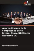 Apprendimento delle competenze per il lavoro: Stage UK/Cancer Research UK