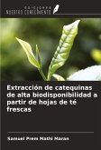 Extracción de catequinas de alta biodisponibilidad a partir de hojas de té frescas