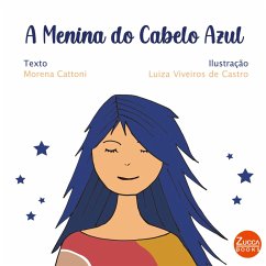 Cover A menina do cabelo azul
