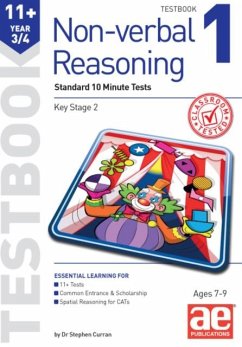 Cover 11+ Non-verbal Reasoning Year 3/4 Testbook 1