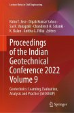 Proceedings of the Indian Geotechnical Conference 2022 Volume 9 (eBook, PDF) Proceedings of the Indian Geotechnical Conference 2022 Volume 9 (eBook, PDF)