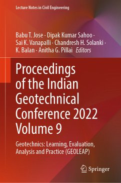 Proceedings of the Indian Geotechnical Conference 2022 Volume 9 (eBook, PDF)