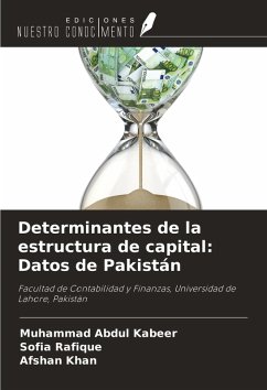 Cover Determinantes de la estructura de capital: Datos de Pakistán