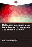 Meilleures pratiques pour les sciences physiques en 12e année : Namibie