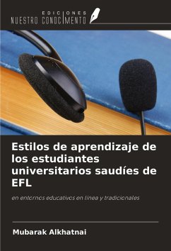 Cover Estilos de aprendizaje de los estudiantes universitarios saudíes de EFL