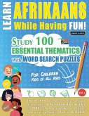 LEARN AFRIKAANS WHILE HAVING FUN! - FOR CHILDREN