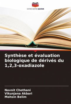 Cover Synthèse et évaluation biologique de dérivés du 1,2,3-oxadiazole