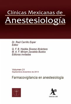 Cover Farmacovigilancia en anestesiología (eBook, PDF)