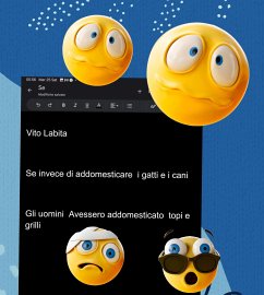 Cover Se invece di addomesticare I gatti e I cani Gli uomini Avessero addomesticato topi e grilli (eBook, PDF)