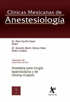 Anestesia para cirugía laparoscópica y de mínima invasión (eBook, PDF) - Carrillo Esper, Raúl; Gómez Nieto, Gerardo Martín