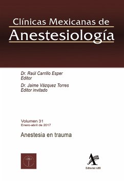 Anestesia en trauma (eBook, PDF) - Carrillo Esper, Raúl; Vázquez Torres, Jaime