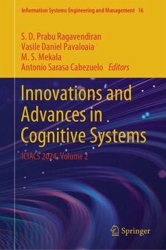 Innovations and Advances in Cognitive Systems (eBook, PDF)