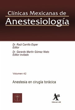 Anestesia en cirugía torácica (eBook, PDF) - Carrillo Esper, Raúl; Gómez Nieto, Gerardo Martín