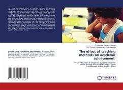 The effect of teaching methods on academic achievement - Cleopas, Dr. Blessing Chinyere;Chukwuemeka Igbojinwaekwu, Prof. Patrick