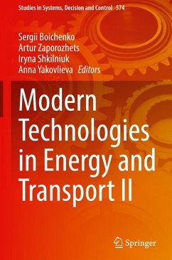 Modern Technologies in Energy and Transport II