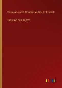Question des sucres Question des sucres