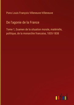 Cover De l'agonie de la France