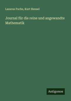 Cover Journal für die reine und angewandte Mathematik