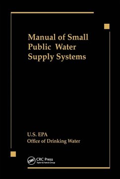 Manual of Small Public Water Supply Systems - Us Epa