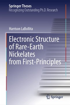 Electronic Structure of Rare-Earth Nickelates from First-Principles (eBook, PDF) - LaBollita, Harrison