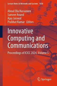 Cover Innovative Computing and Communications (eBook, PDF)