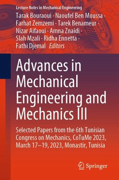 Advances in Mechanical Engineering and Mechanics III (eBook, PDF)